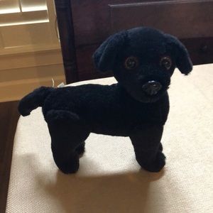 MY TWINN stuffed black lab toy